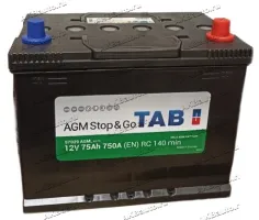 75 - 6СТ - AGM Asia